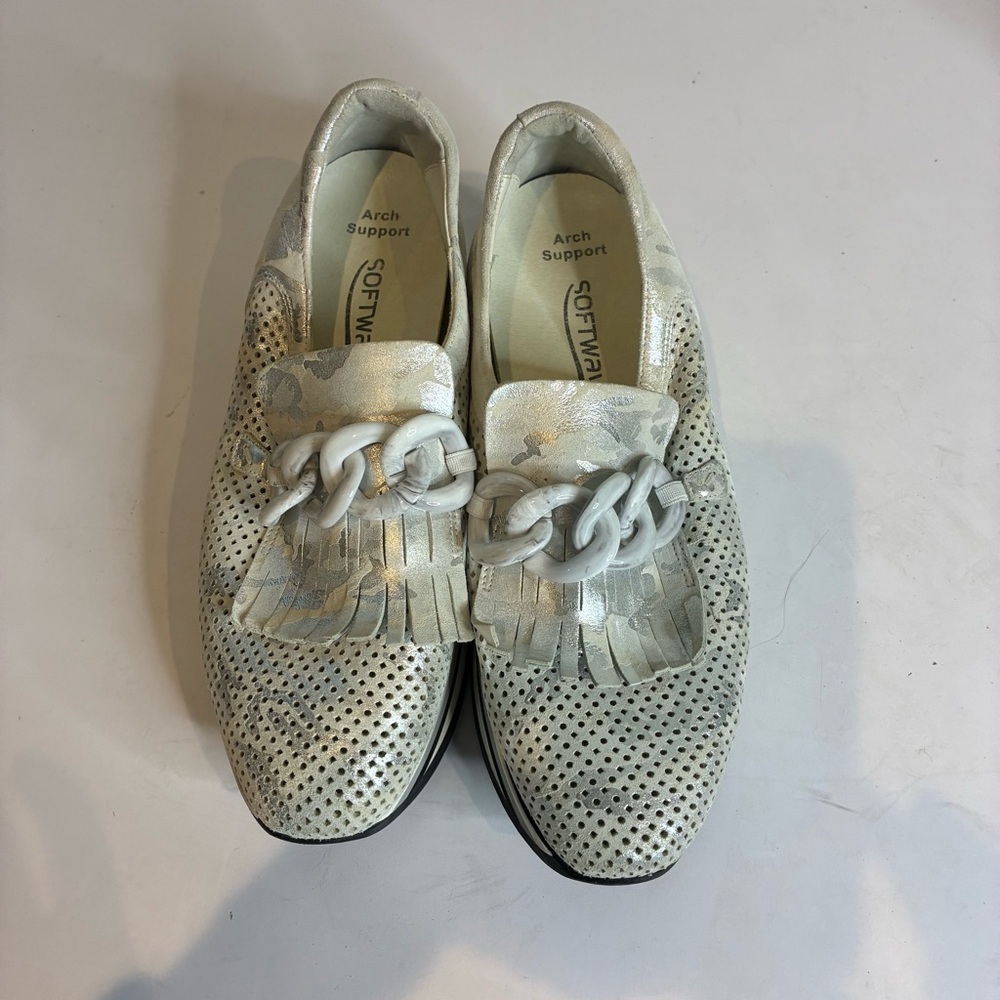Softwaves | CADIE-M Kaki Slip-on Platform Loafer NEW